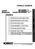 Kobelco SK135SRL-1ES Crawler Excavator Service Repair Manual (SK135SRL-1ES LK04)