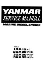 Yanmar 1GM10 Marine Diesel Engine Service Repair Manual