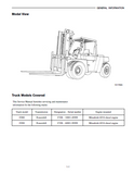 Mitsubishi FD90 Forklift Trucks Service Repair Manual SN:F32-50001-UP