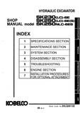 Kobelco SK250LC-6ES Crawler Excavator Service Repair Manual (LQ11-05201 ～, LL11-04001 ～)