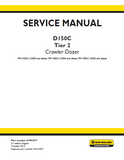 New Holland D150C Tier 2 Crawler Dozer Service Repair Manual (PIN NEDC15000 and above)