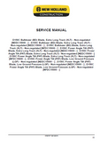 New Holland D150C Tier 2 Crawler Dozer Service Repair Manual (PIN NEDC15000 and above)