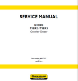 New Holland D180C PAT TIER 3 Crawler Dozer Service Repair Manual