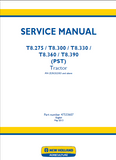 New Holland T8.330 Tractor Service Repair Manual