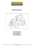 New Holland T8.330 Tractor Service Repair Manual