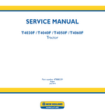 New Holland T4030F Tractor Service Repair Manual