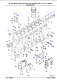 Massey Ferguson MF 9280 (62000-63999) (500000001-999 / 500400001-999 AL) DELTA COMBINE Parts Catalogue Manual