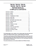 New Holland TM130 Tractor Service Repair Manual