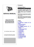 JCB 560-80 Telescopic Handler Service Repair Manual S/N 2569936 and up