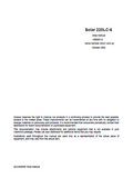 Daewoo Doosan Solar 220LC-6 Excavator Service Repair Manual