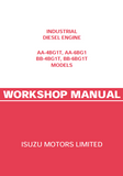 JCB Isuzu Engine AA-6BG1 Service Repair Manual