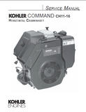 Kohler Command Ch13 Horizontal Crankshaft Service Repair Manual