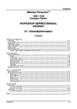 Massey Ferguson 1532 Compact Tractor Service Repair Manual