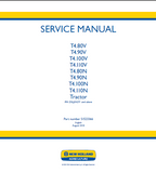 New Holland T4.80N Tractor Service Repair Manual
