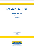 New Holland T5.105 Tractor Service Repair Manual