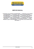New Holland T9.700 Tractor Service Repair Manual