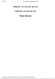 CLAAS VARIO 930 / 770 (Type 528) CUTTER BAR Service Repair Manual