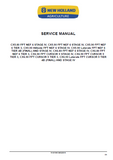 New Holland CX6.90 FPT CURSOR 9 TIER 3 Combine Harvester Service Repair Manual