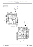 Massey Ferguson MF 1215 COMPACT TRACTOR (MECHANICAL) Parts Catalogue Manual
