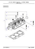 Massey Ferguson MF 1230 COMPACT TRACTOR (|-> MP5006) Parts Catalogue Manual