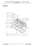 Massey Ferguson MF 1260 COMPACT TRACTOR (|-> E60101 - HST / NON HST) Parts Catalogue Manual
