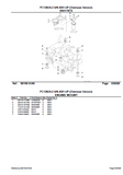 Komatsu PC138US-2 Crawler Excavator Parts Catalogue Manual - SN 4501 AND UP
