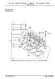 Massey Ferguson MF 1240 COMPACT TRACTOR (|-> E40101 - HST / NON HST) Parts Catalogue Manual