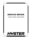 Hyster H007 (H170HD) Forklift Service Repair Manual