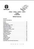 New Holland CR980 Combine Harvesters Service Repair Manual