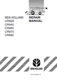 New Holland CR940 Combine Harvesters Service Repair Manual