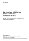 JCB Diesel 1000 Series Engine Model AQ Service Repair Manual