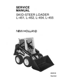 New Holland L451 Skid Steer Loader Service Repair Manual