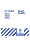 New Holland MZ16H Zero Turn Lawn Mower Service Repair Manual