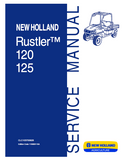New Holland Rustler 125 Service Repair Manual