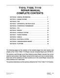 New Holland T1010 Tractor Service Repair Manual