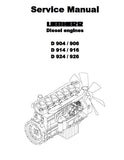 LIEBHERR D914 Diesel Engine Service Repair Manual
