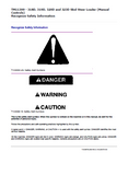John Deere 318D Skid Steer Loader (Manual Controls) Service Repair Manual (TM11399)