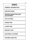 YAMAHA OUTBOARD 30DEO, 30ER Service Repair Manual S: 156169 -