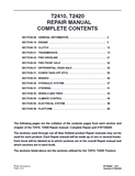 New Holland T2420 Tractor Service Repair Manual