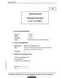 LIEBHERR LH22-1197 Hydraulic Excavator Service Repair Manual