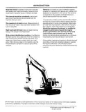 Hitachi EX330LC-5 Excavator operator’s manual Serial No. 020508 and up
