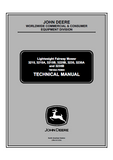 John Deere 3235B Lightweight Fairway Mower Service Repair Manual (tm1534)
