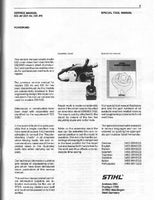 Stihl 032 Chainsaw Service Repair Manual