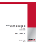 CASE IH Steiger 600 Tractor Service Repair Manual [ZDF100001 - ]