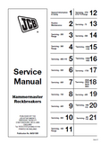 JCB Hammermaster 570, 670, 770 ROCKBREAKERS Service Repair Manual