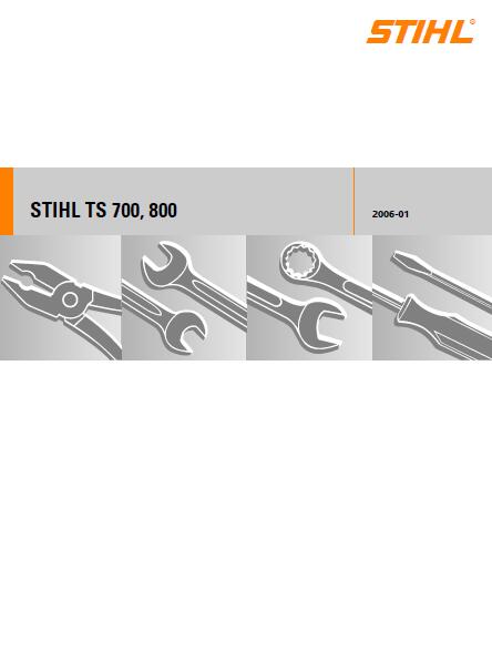 Stihl TS 700 Cut-Off Saw Service Repair Manual