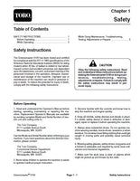 Toro Greensmaster 3050 Service Repair Manual