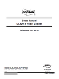 Doosan DL420-3 Wheel Loader Service Repair Manual