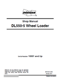 Doosan DL550-5 Wheel Loader Service Repair Manual