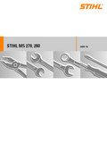 Stihl MS 280 Chainsaw Service Repair Manual